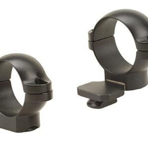 Leupold 1-inch Medium Standard extension rings, matte black, 2-piece
