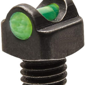 TruGlo TGTG954CG StarBrite Deluxe Bead  Black | Green Fiber Optic Front Sight 5-40" Threads
