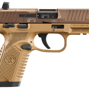 FN 502 MRD FDE pistol .22 LR 4-inch barrel with two 10-round magazines