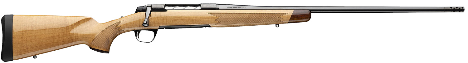 Browning X-Bolt 2 Medallion Maple 6.5 Creedmoor 22-inch blued barrel AAAA maple stock