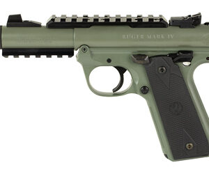 Ruger Mark IV Tac 22/45 .22 LR Elite Jungle Cerakote pistol, 4.4 inch threaded barrel