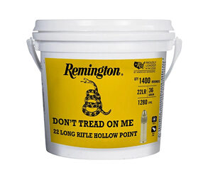 Remington Golden Bullet .22 LR 36gr HV Hollow Point 1400-count bucket