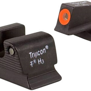Trijicon 600624 HD Night Sights Green/Tritium Orange Outline Front Sight-Green Tritium Black Outline Rear Sight Beretta PX4