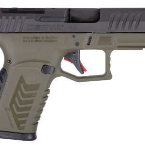 Derya DY9Z 9mm 3.5in OD Green and Black striker-fired pistol