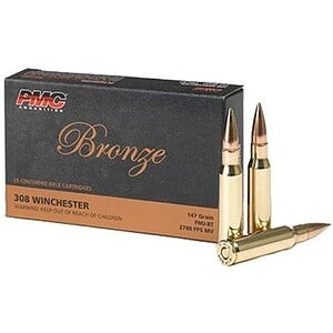 PMC Bronze .308 Winchester 147 gr FMJ-BT 20 rd box product image