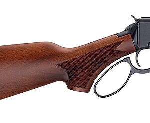 Henry H001PG22M Western 22 WMR 12+1 18.50" Blued Round Barrel, Black Aluminum Grooved Receiver, American Walnut Fixed w/Pistol Grip Stock