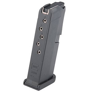 Glock G42 6-round .380 ACP factory magazine black polymer