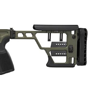 Sig Sauer Cross Sawtooth .308 Winchester folding bolt-action rifle Moss Green with Proof Research carbon-wrapped barrel