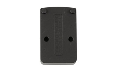Reptilia ROF 10mm black anodized riser for red dot optics (side view)