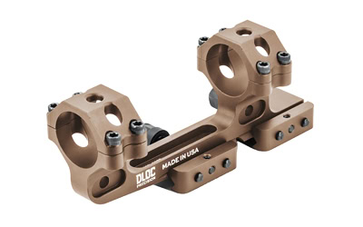 DLOC Precision 30mm cantilever scope mount tan 1.63 inch