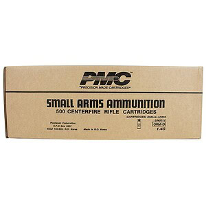 PMC Bronze .308 Win 147 gr FMJBT rifle ammunition 500-count