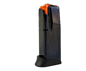 Magnetic gun magazine loader for easy firearm reloading.