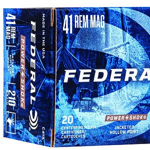 Federal Power-Shok .41 Rem Mag 210 gr JHP 20-count box