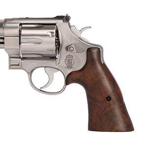 Smith & Wesson 629 Mountain Gun .44 Magnum 4" brushed stainless revolver left profile