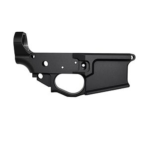 Combat Armory Billet AR-15 Stripped Lower Receiver Black 7075 T6 Aluminum