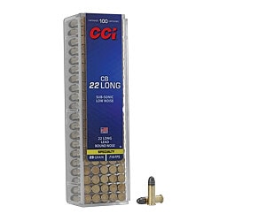 CCI CB Long .22 Long 29 gr LRN 100 rd reusable dispenser box
