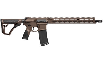 Tactical rifle featuring an adjustable stock, rail system, and ergonomic grip for precision shooting.