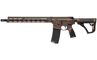 Tactical rifle featuring a lightweight handguard, adjustable stock, and modern design for precision.