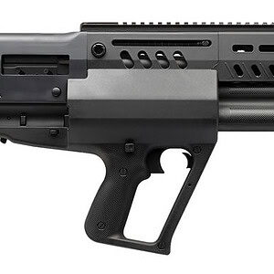 Airsoft gun with realistic design and durable construction.