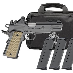 Springfield Armory 1911 Operator AOS .45 ACP 5 inch with Viridian RFX11 and four magazines