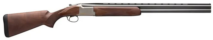 Air rifle with wooden stock and metal barrel for target shooting and hunting.