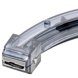 Magnetic tape cartridge used for audio and video recording devices.
