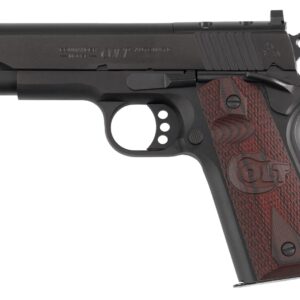 Colt Combat Commander 9mm 4.25in Blued Optic Ready with Black Cherry G10 grips