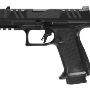 Walther PDP F-Series PRO-X PMM 9mm pistol, black, optic-ready with PMM compensator