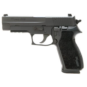 Sig Sauer P220 .45 ACP 4.4in Nitron black pistol with SigLite night sights and two magazines