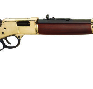 Henry Big Boy Classic H006M327 lever-action rifle 20 inch octagon barrel polished brass receiver walnut