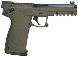 KelTec PMR30 pistol .22 WMR black slide OD green frame 4.3-inch barrel