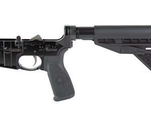 BCM complete lower receiver with BCM Mod 3 stock black factory blemish