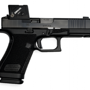 Glock G19 Gen6 9mm 4.02in optic-ready handgun with Aimpoint COA and three magazines, black