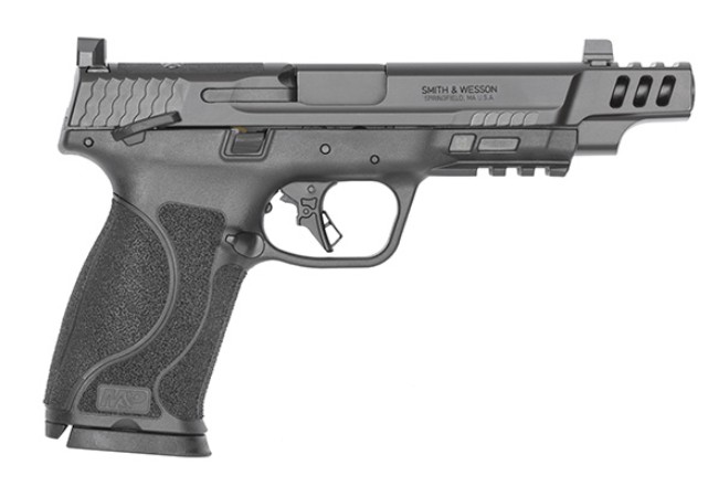 Smith & Wesson M&P10 M2.0 Performance Center 10mm 5.6in ported pistol in black Armornite finish