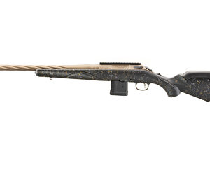 Ruger American Rifle Gen II Prairie .223 Rem 20in Smoked Bronze Cerakote Black Splatter Gen II Stock