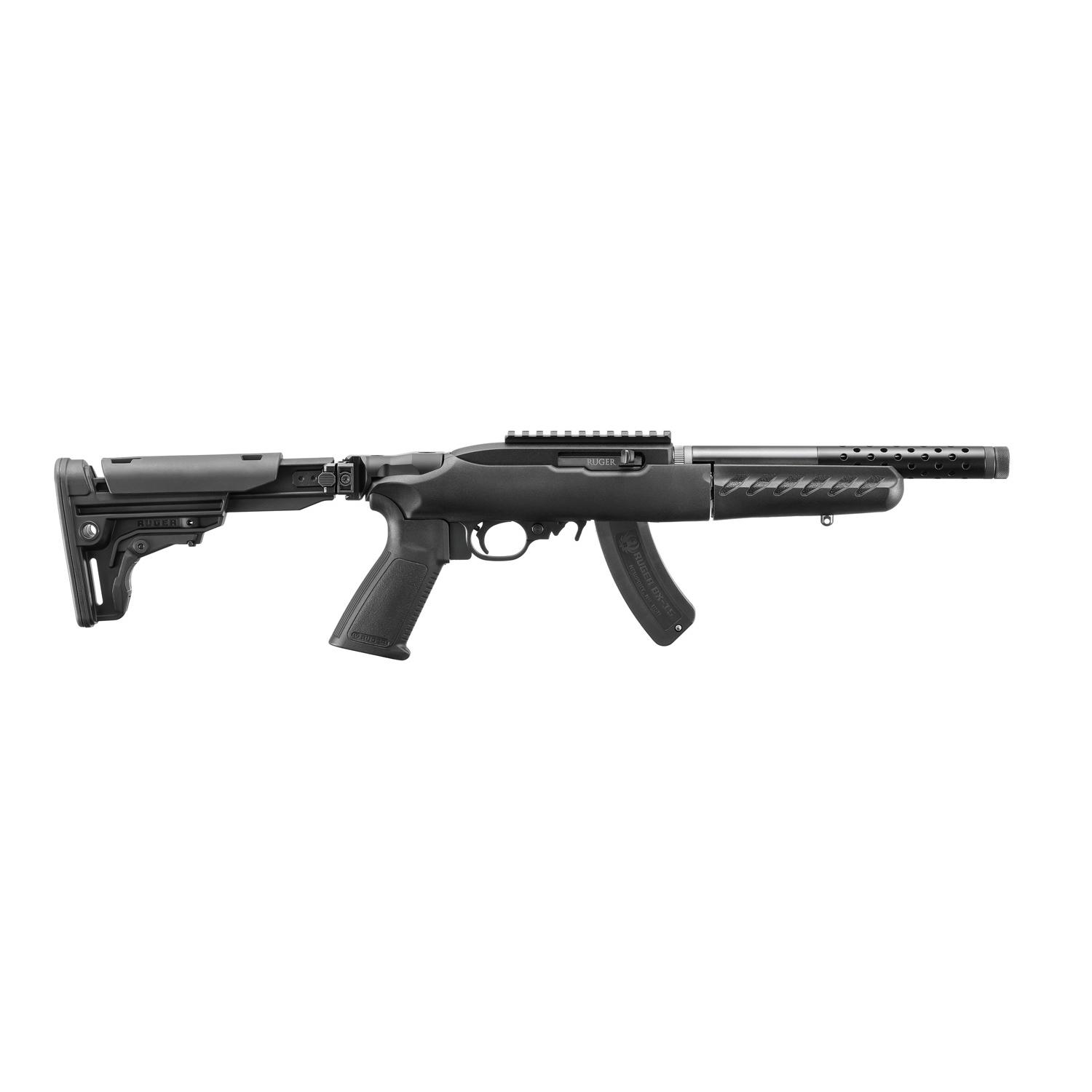 Ruger 10/22 SBR takedown rifle with 10-inch threaded barrel matte black