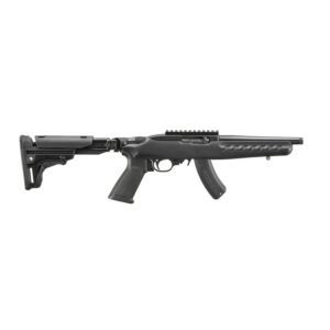 Ruger 10/22 SBR 8-inch threaded barrel folding stock matte black