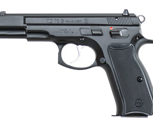 CZ-USA 75B 9mm pistol black polycoat steel frame with two magazines