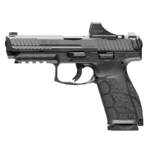 Heckler & Koch VP9A1 F 9mm 4.53in with Holosun SCS, black frame