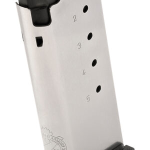 Springfield Armory XD-S 5-round stainless magazine for .45 ACP - flush fit