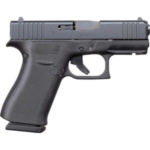 GLOCK  43X  9MM  3.4IN  BARREL 15RD  BLACK  FXD  5.5LB  W/FRONT  RAILS  UX4350203FR